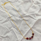 Beaded Ruby Necklace, Love Stone, Raw Gemstones, Ruby Necklace, Graduation Gift, Dainty Necklace, Ruby Rough Nuggets - Charms And Spells