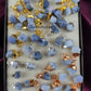 Raw Blue Opal Crystal Connector | Calm & Communication Stone Charm Pendant