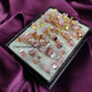 Raw Pink Opal Crystal Connector | Love & Emotional Healing Stone Charm Pendant