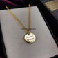 Personalized “Friend Forever” Necklace | Engraved Coin Layering