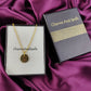 Personalized “Love You” Necklace | Engraved Handmade Charm