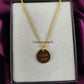 Cutie Pie Personalized Necklace | Engraved Coin Charm