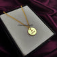 Personalized Be Mine Necklace | Engraved Gold Charm Handmade