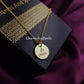 Personalized Be Mine Necklace | Engraved Gold Charm Handmade