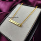 I Love My Girlfriend Necklace | Personalized Engraved Bar