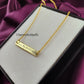 I Love My Girlfriend Necklace | Personalized Engraved Bar