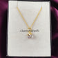Raw Clear Quartz Necklace | Gold Plated Raw Stone Pendant Boho Jewelry