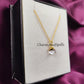 Raw Clear Quartz Necklace | Gold Plated Raw Stone Pendant Boho Jewelry