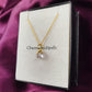Raw Clear Quartz Necklace | Gold Plated Raw Stone Pendant Boho Jewelry