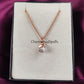 Raw Crystal Quartz Necklace | Electroplated Copper Minimalist Charm Jewelry