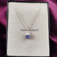 Raw Tanzanite Necklace | Natural Crystal Pendant December Birthstone Jewelry