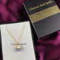 Raw Tanzanite Necklace | Natural Crystal Pendant December Birthstone Jewelry