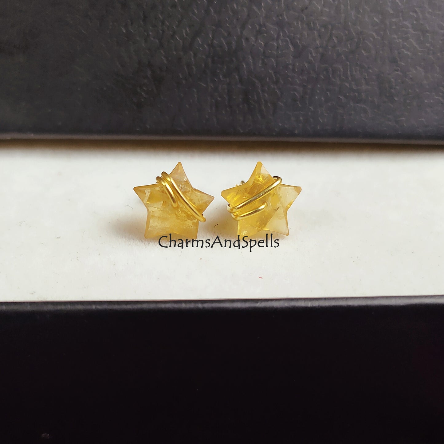 50% OFF Natural Citrine Stud Earrings, Dainty Earrings Stud, Star Stud Earrings, Dainty Gemstone Earrings, Wholesale Suppliers, Gift For Her