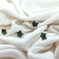 Genuine Emerald Star Ring | Electroplated Eternity Ring
