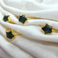 Natural Green Emerald Ring | Handmade Boho May Birthstone Jewelry