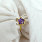 Purple Amethyst Ring | Handmade February Birthstone Jewelry