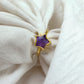 Purple Amethyst Ring | Handmade February Birthstone Jewelry
