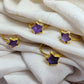 Purple Amethyst Ring | Handmade February Birthstone Jewelry