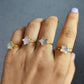 Natural Rose Quartz Ring | Handmade Self-Love Crystal Jewelry