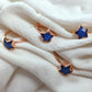 Natural Blue Sapphire Ring | Star-Shaped Handmade Jewelry