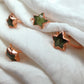 Green Vessonite Ring | Handmade Natural Gemstone Jewelry