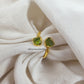Raw Peridot Ring | Natural August Birthstone Healing Crystal Gemstone