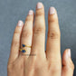 Natural Blue Sapphire Ring | Raw Sapphire Boho Jewelry