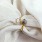 Herkimer Diamond Ring | Natural Raw Diamond Jewelry