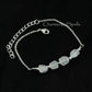 Natural Rainbow Moonstone Bracelet, Crystal Bar Bracelet, Silver Plated Beaded Bracelet, Dainty Bracelet, Gemstone Bracelet, Boho Jewelry - Charms And Spells